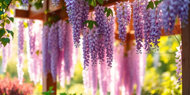 wisteria glicynia